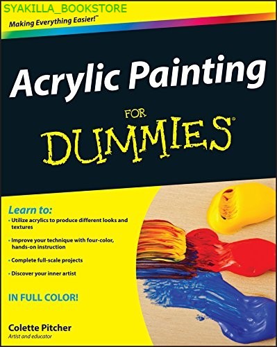 

BUKU BARU Acrylic Painting For Dummies