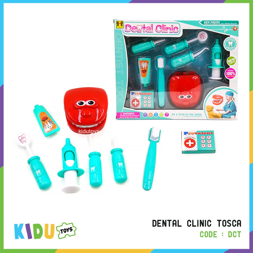 Mainan Edukasi Anak Dokter Gigi / Dental Clinic Kidu Toys