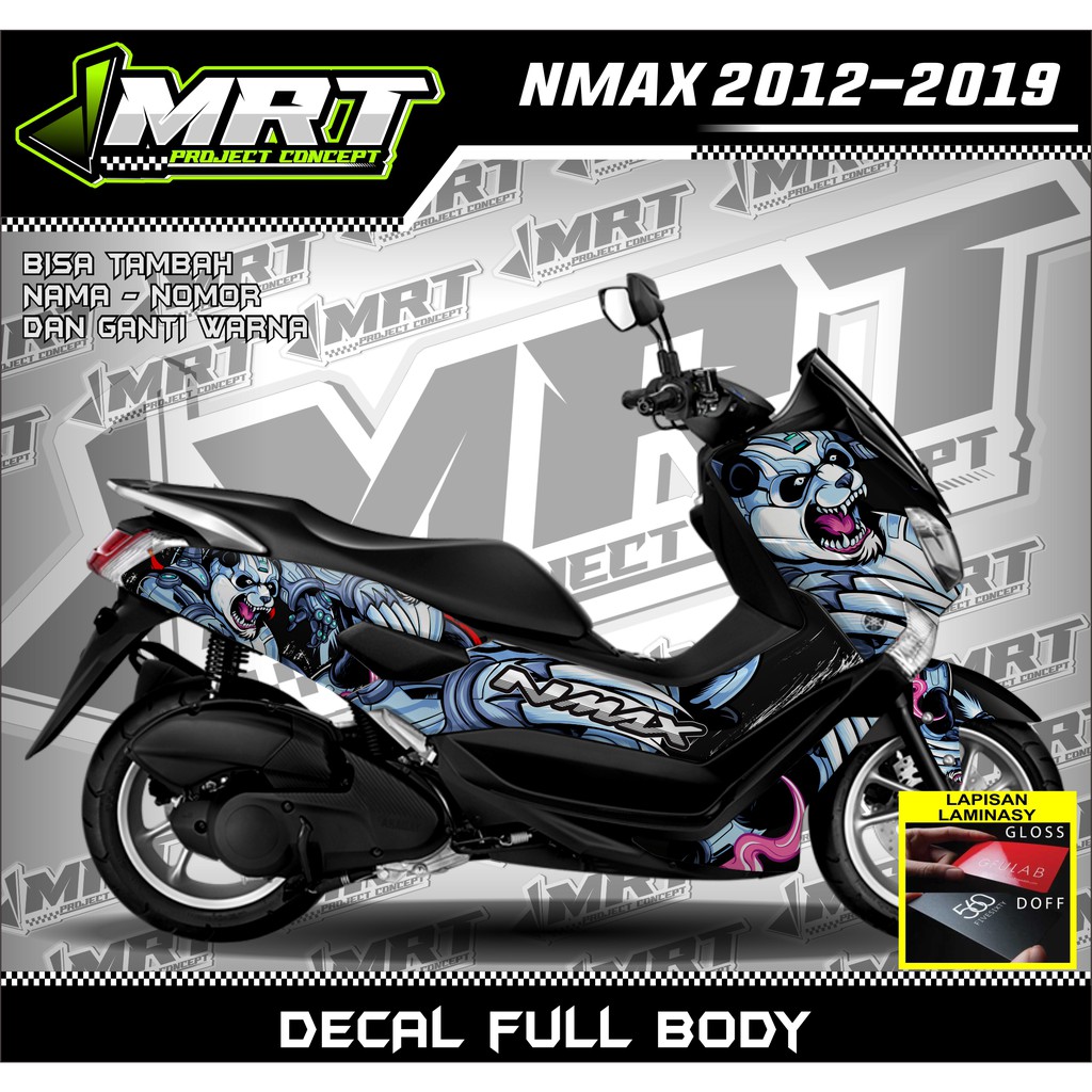 COD Decal Nmax Tahun 2012-2019 Full Body, Stiker Dekal Nmax 2012-2019 Full Body