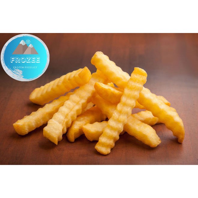 

Crinkle Cut French Fries / Potato Crinkle / Kentang Goreng 1 KG
