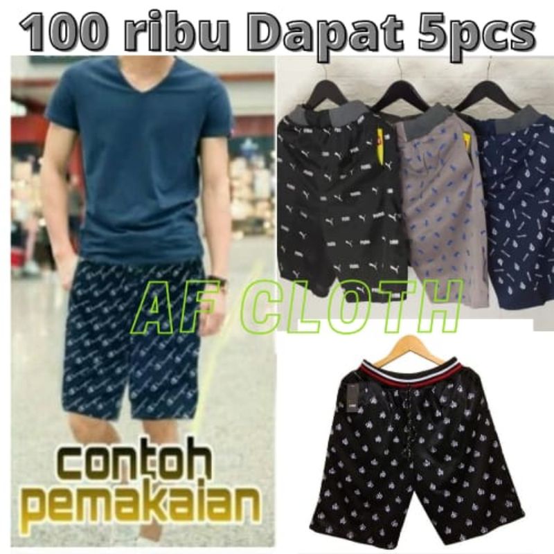 Celana Pendek Chino Pria Distro Motif Keren Bandung Ori Original Kekinian Terbaru Bahan Diadora