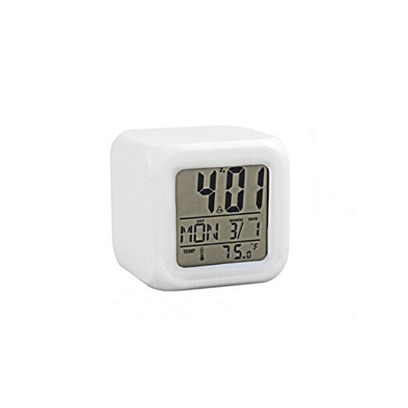 Jam Alarm Digital Model Serba Guna Dengan Lampu Led Owt