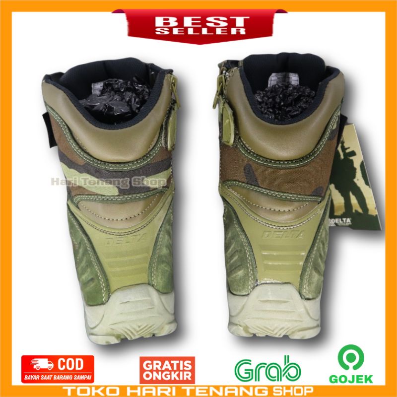 SEPATU BOOTS 516/SEPATU  TACTICAL 516 LORENG HIJAU/SEPATU BOOTS PRIA DAN WANITA IMPORT