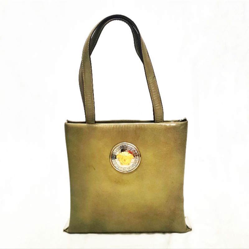 Authentic Vintage Versace Medusa Head Bag Preloved