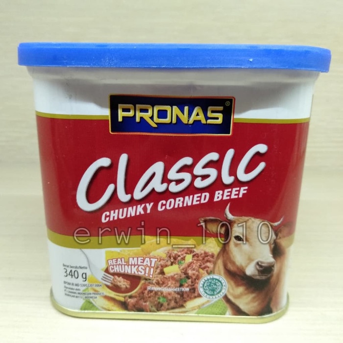 

ds20112s Pronas Corned Beef Classic Chunky 340Gr Xa20X1
