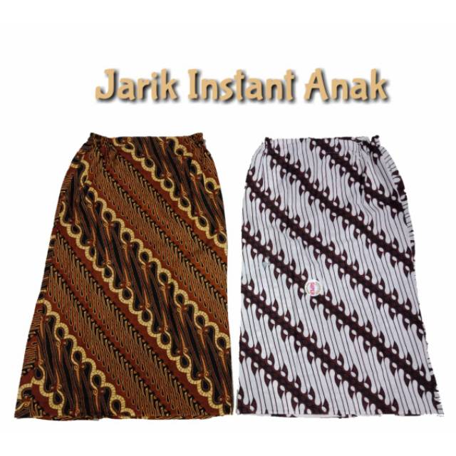 Jarik Wiru Jarik Instant Rok Batik Anak