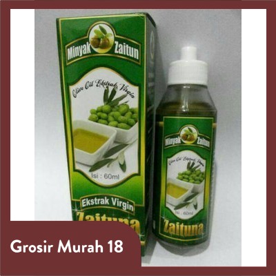 

ZAITUNA OLIVE OIL EXTRA VIRGIN / MINYAK ZAITUN EXTRA VIRGIN 60 ml