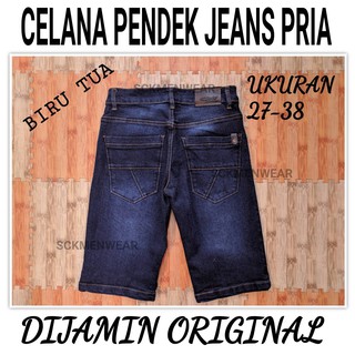 TERLARIS CELANA  PENDEK  JEANS  PRIA  SKINNY REGULER 