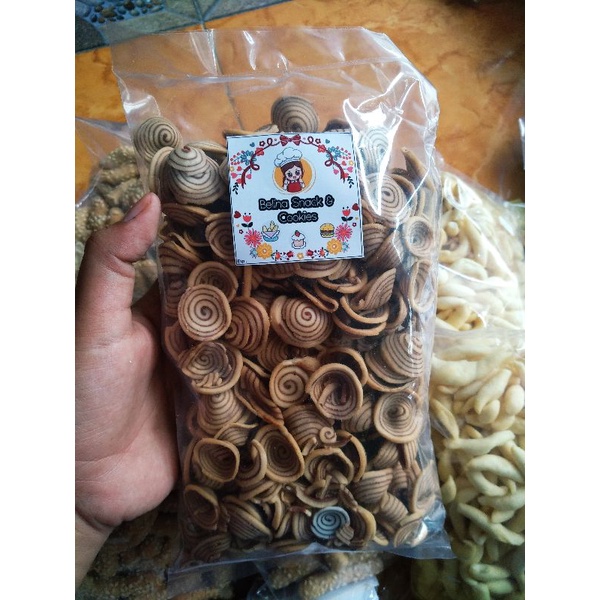 

[TERMURAH]Kuping Gajah Mini 250gr 2 varian rasa|