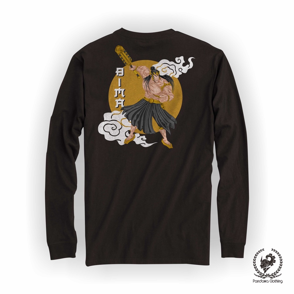 Kaos 2nd Pandawa Bima | Kaos Tangan Panjang | Kaos Indonesian Culture | Pandawa Series