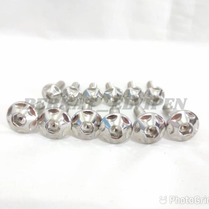 Baut Mur Pengencang Paket Baut Probolt Cover Cvt Dan Filter Nmax Old New 2020 Stainless