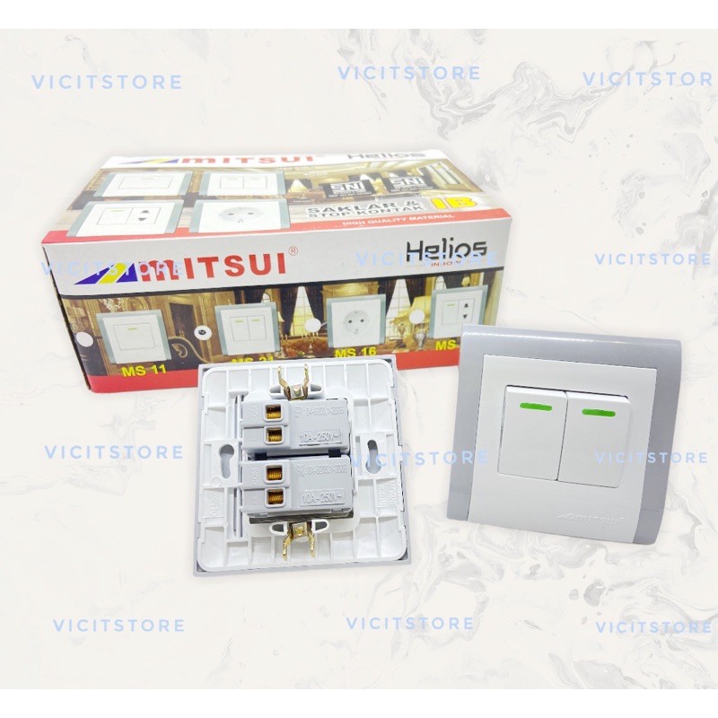 Saklar Mitsui Helios IB / Tanam MS 21 + Radium SNI