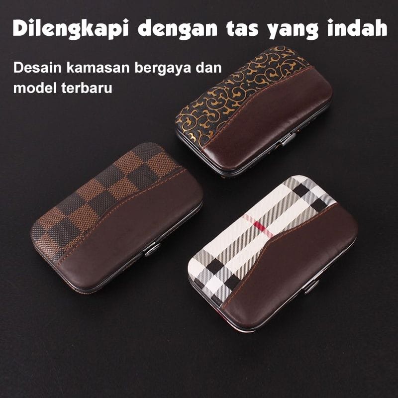 [MURAH] Gunting Kuku Set 7 in 1 Tangan Kaki Anak Dewasa Nail Clipper/alat manicure 7 in 1 praktis kecil alat potong kuku dompet