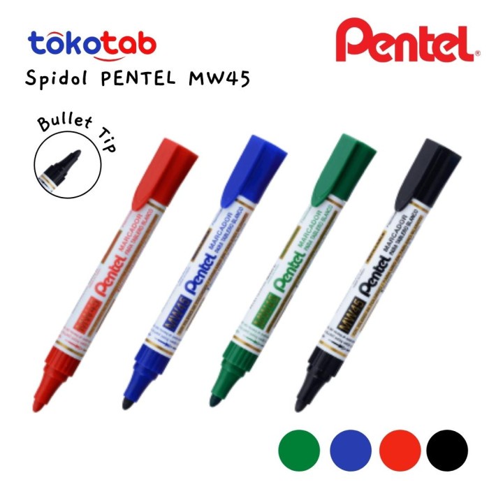 

Tokotab - Spidol PENTEL Whiteboard MW45
