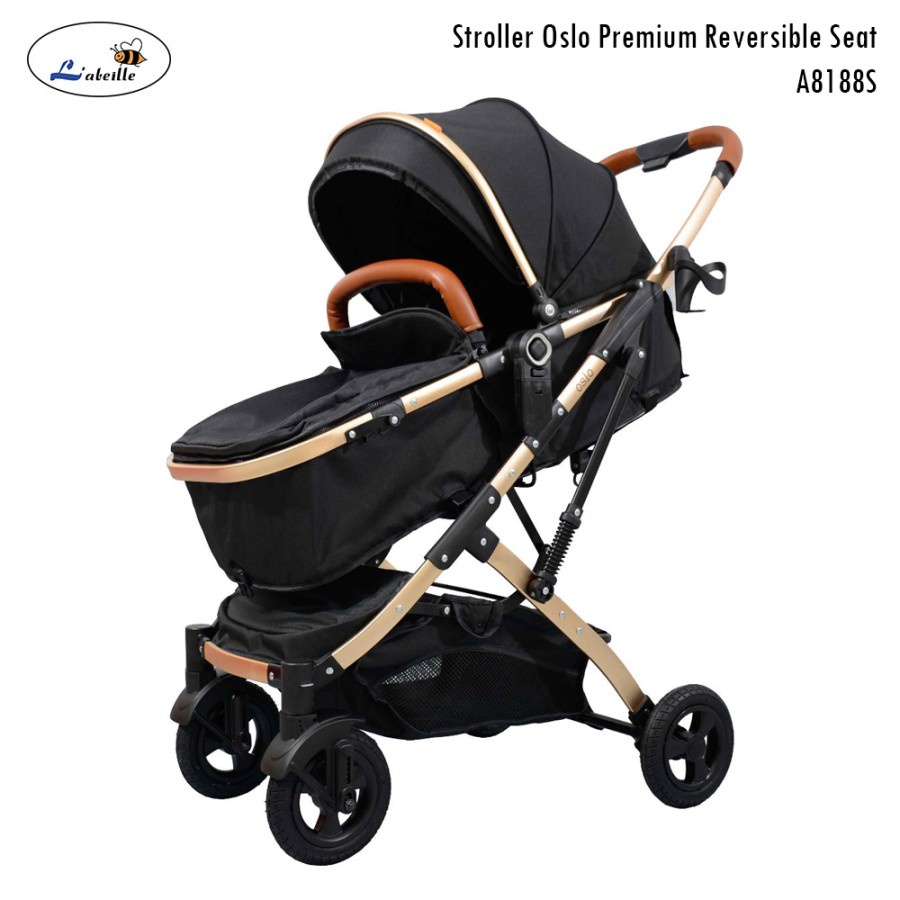 LABEILLE STROLLER OSLO A-8188S Premium Reversible Kereta Dorong