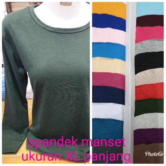 Meygrosir manset polos tgn pjg XL