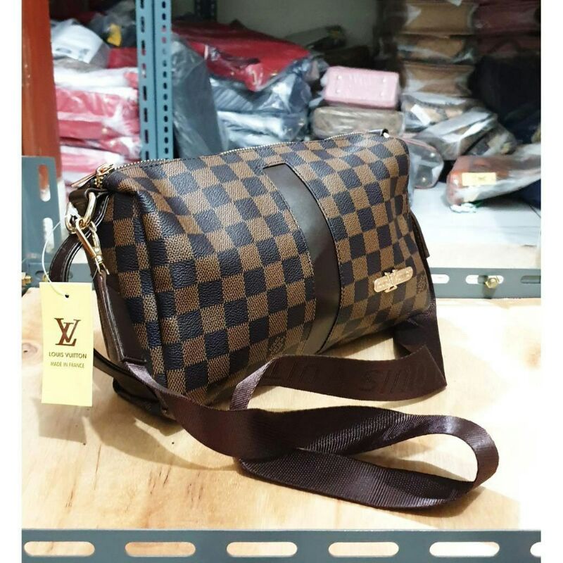 tas selempang bahu jinjing wanita sling bag top handle bag cewek kikinian LV medium