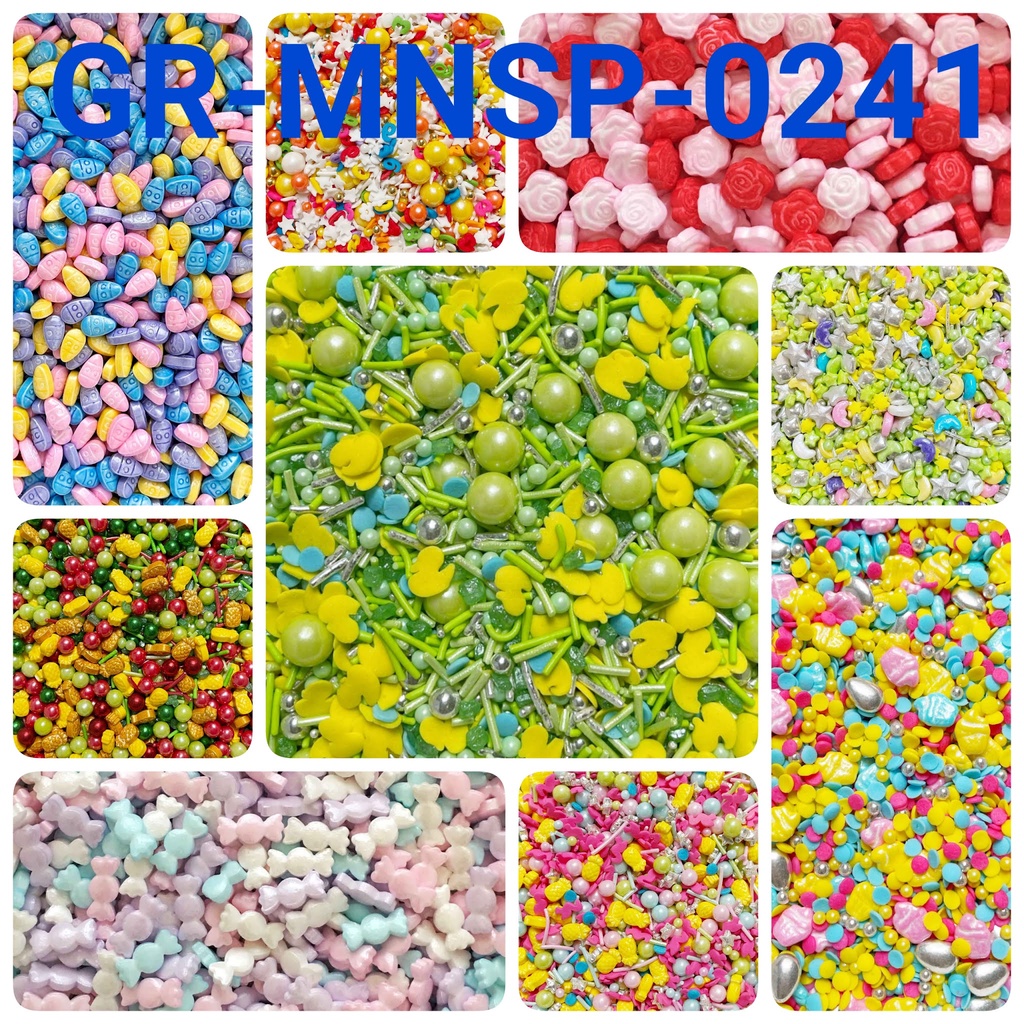 

GR-MNSP-0241 Mix sprinkles springkel 10gr roket mawar permen bulan yamama baking grosir murah sprinkles cake dekorasi mutiara trimit decoration story sprinklestory sprinklesstory sprinkle story yamama baking
