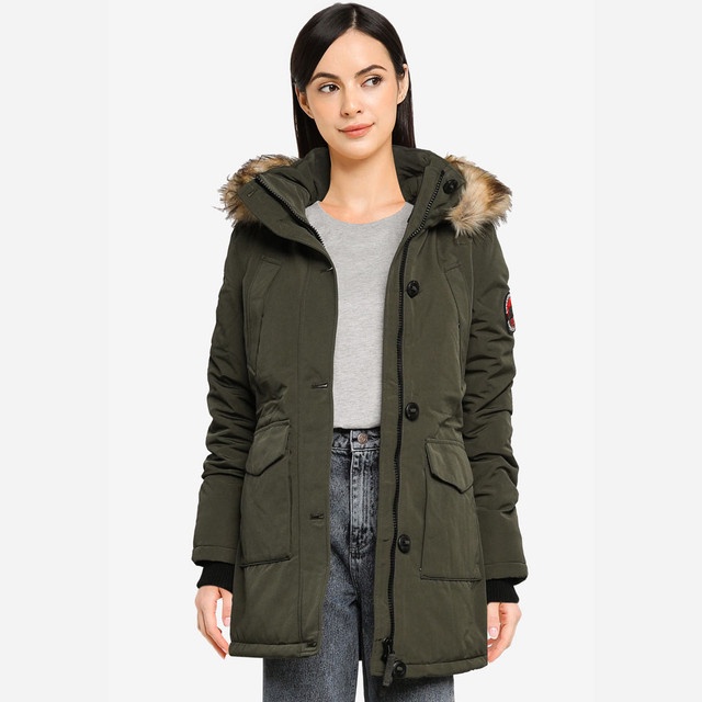 Superdry Everest Parka - Original & Vintage Wanita 01