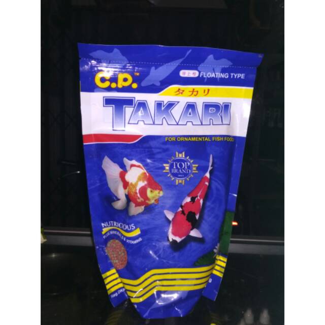 Makanan ikan takari 500 gr