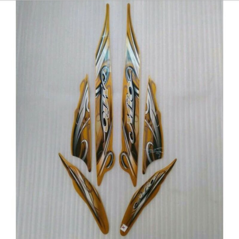 STRIPING YAMAHA MIO SMILE GOLD 2010