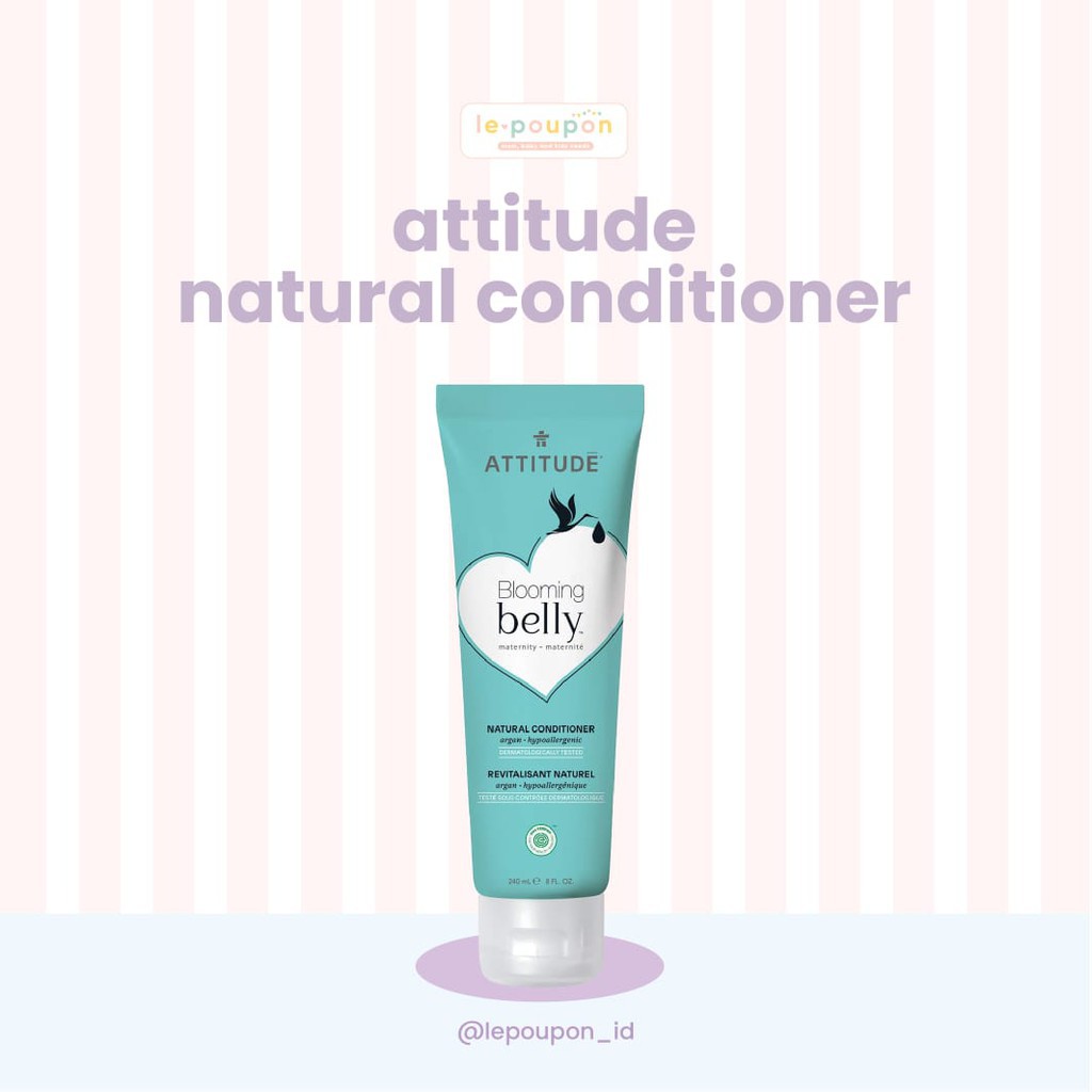 Attitude Blooming Belly Natural Conditioner 240ml