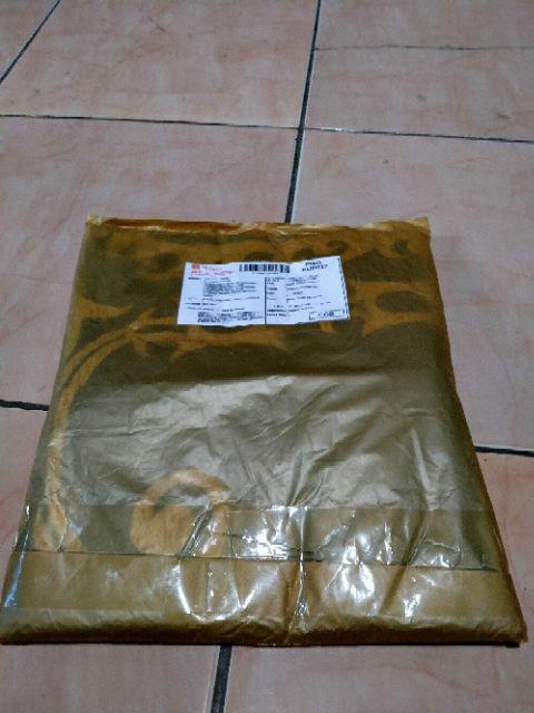 Bswart Batik Hrb026 Kenongo Hem Pendek Anjani Biru Pekalongan M L Xl Batik Pria Murah Modern Grosir