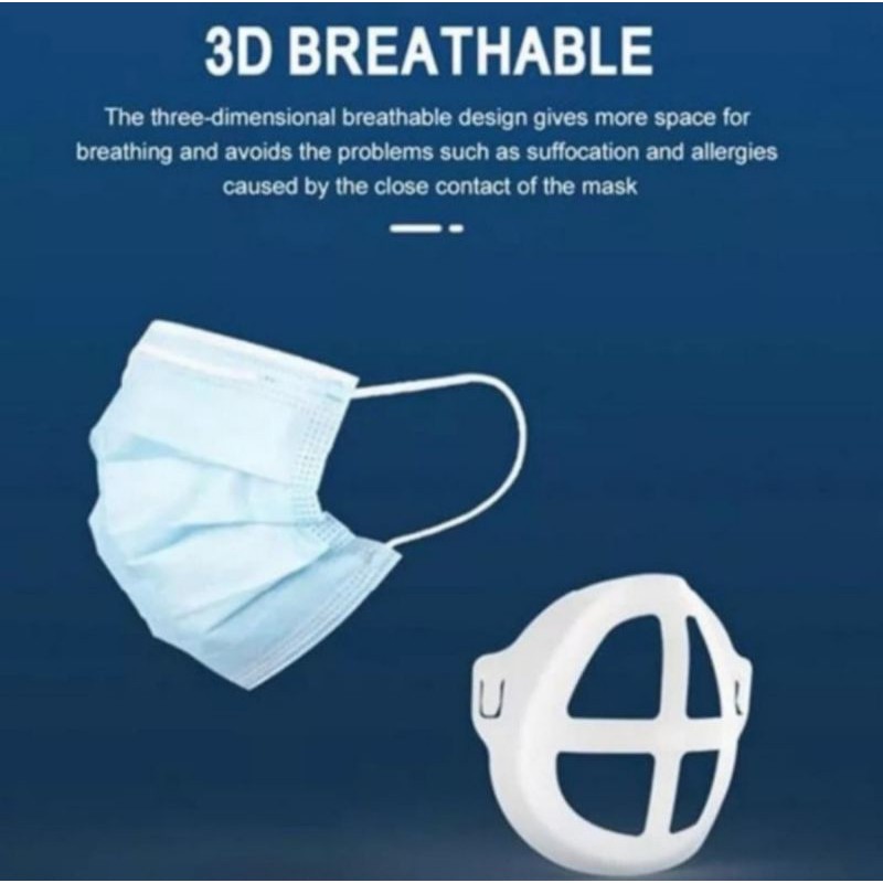 penyangga masker 3D, penyangga masker silikon