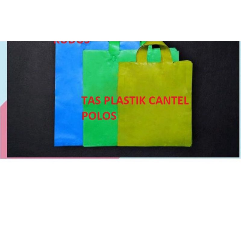 KANTONG PLASTIK CENTEL POLOS TEBAL