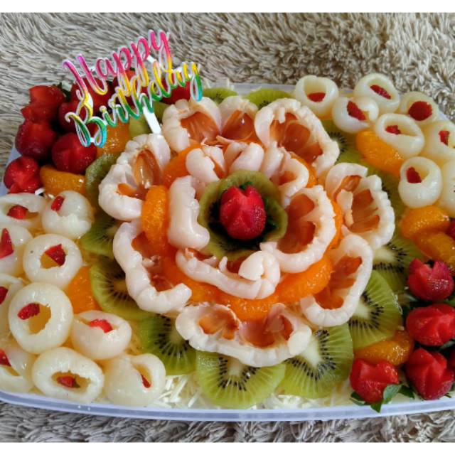 

Tukusiki salad 2000 ml special toping hbd/anniv 12