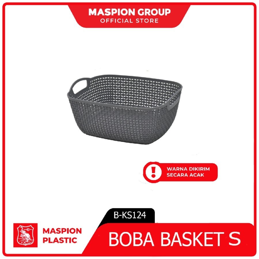 MASPION Keranjang Boba Basket Ukuran S - B-KS 124