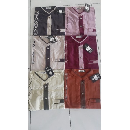 Baju Koko Pria Katun Toyobo Halus Elegan Murah