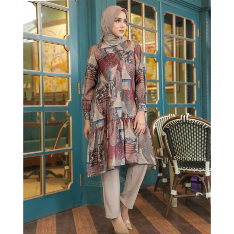 Ready Stock WEARING KLAMBY Andalas Tunic