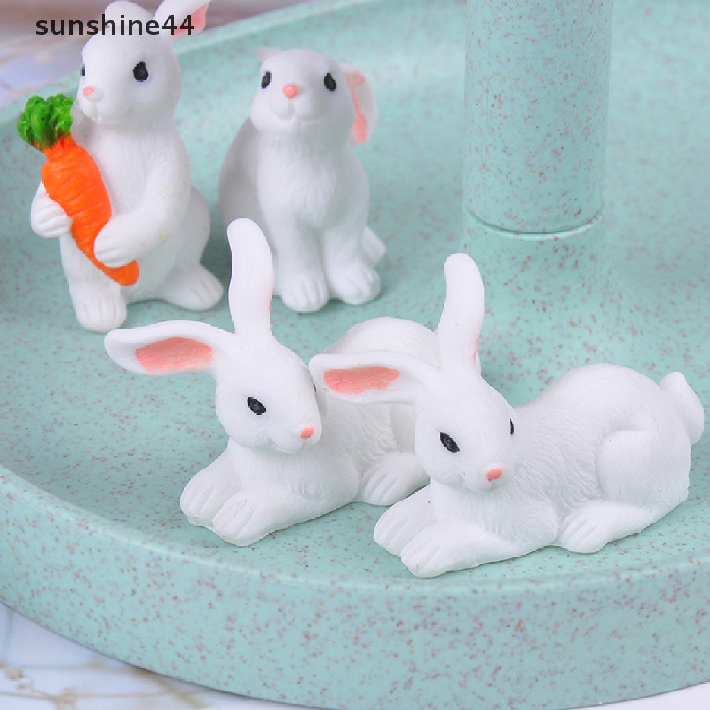 Sunshine 1pc Miniatur Kelinci Untuk Dekorasi Taman Minifairy garden diy