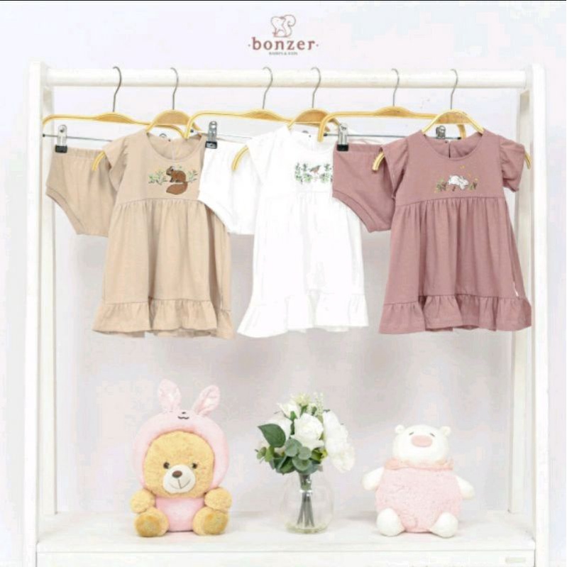 ChibaBaba - Bonzerbaby Alia Dress | Dress Anak Perempuan Bonzer Baby