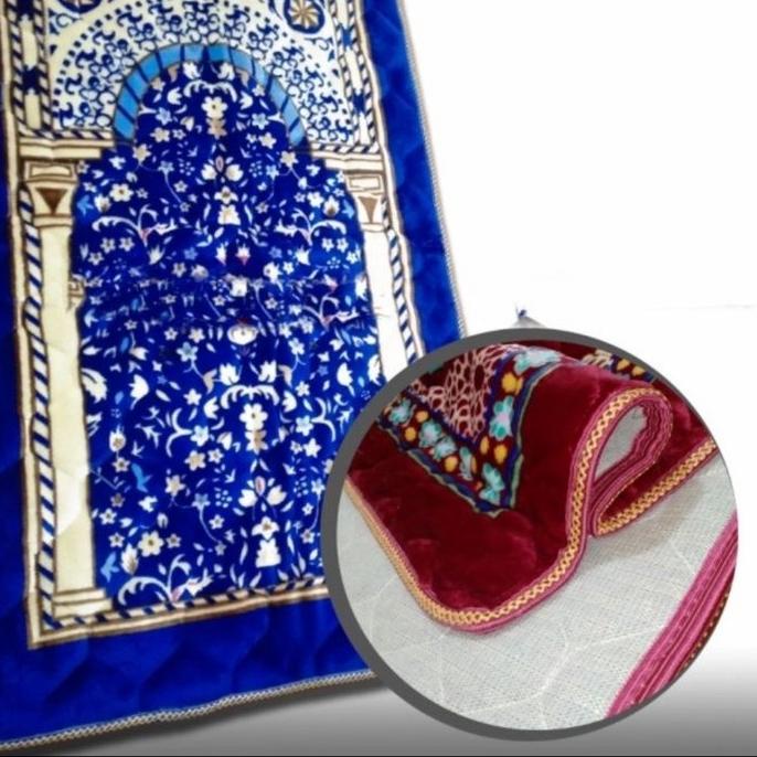 sajadah tebal halus empuk sajadah tebal luxor sajadah besar busa sajadah turki sajadah afgani turkey