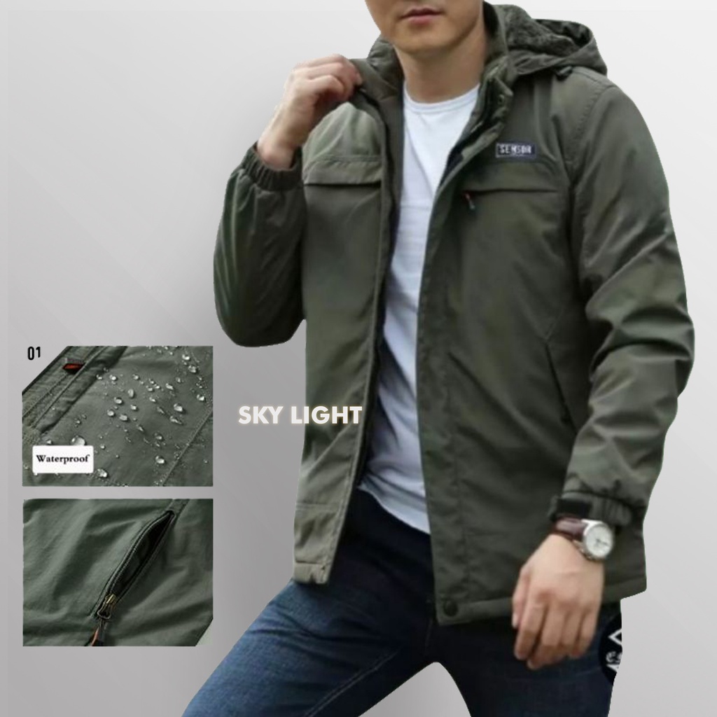 Jaket Pria Distro Tebaru Keren Sultan Kalibre Dewasa Keren Jacket Saku Dalam Bomber Ikc Cbr Six Mura