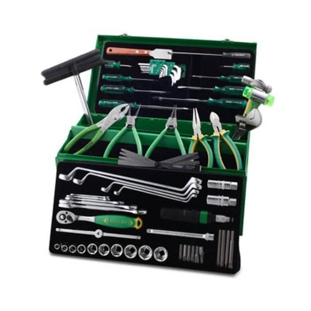 Jual TEKIRO AUMT0979 yamaha tool kit set 59 pcs / mekanik tools set