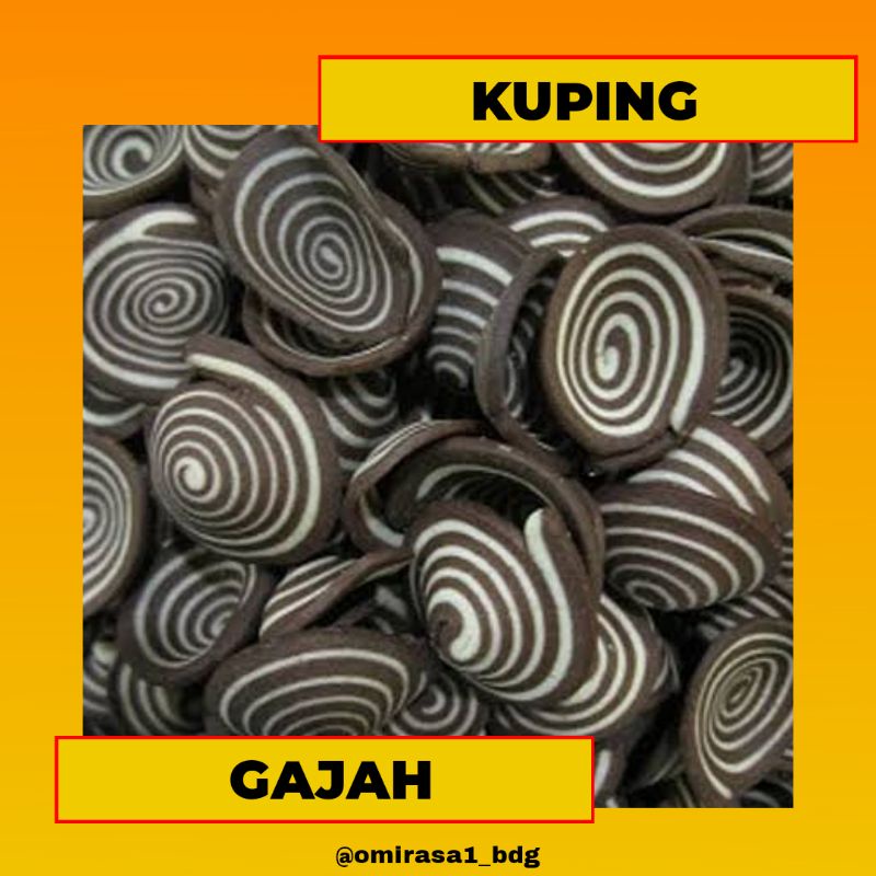

Kuping Gajah oleh-oleh Bandung OMIRASA 1