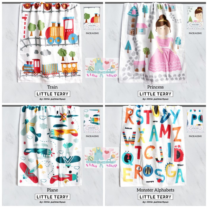 HANDUK BAYI HANDUK LITTLE TERRY HANDUK ANAK HANDUK KARAKTer BABY BATHER TOWEL HANDUK BAYI