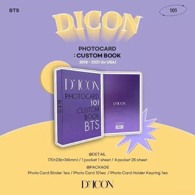 [BOOKED] DICON 101 BTS FULLSET