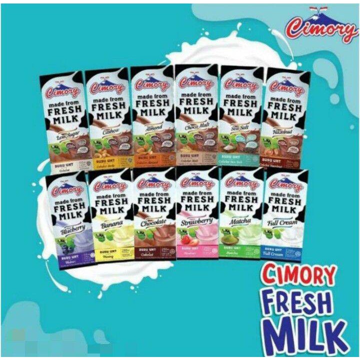 

Cimory Fresh Milk - Netto 250 mL | Cimory Yougurt Drink UHT 200ml [Nuchan's Mart]