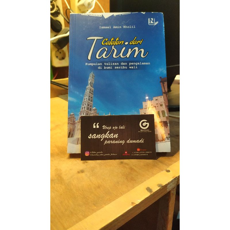 BISA RICUES BUKU CATATAN DARI TARIM ORIGINAL KS ORIGINAL