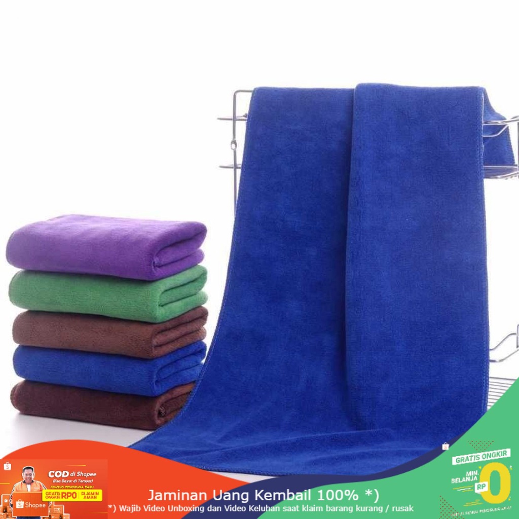 (BISA COD) RVOSTR GIANTEX Handuk Microfiber Quickdry 35 x 75 cm - U0755