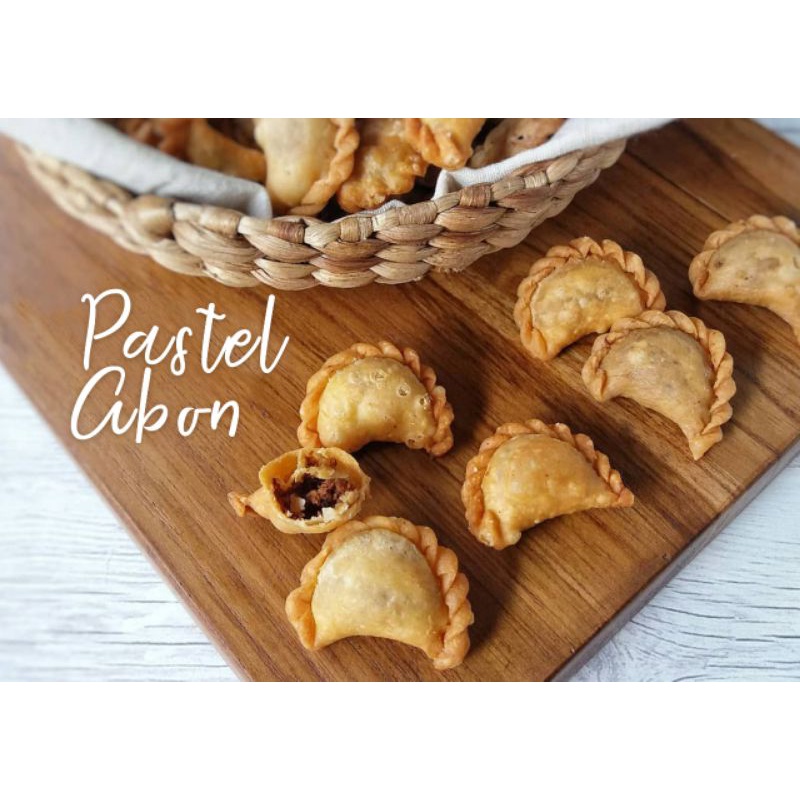 

Pastel Abon mini crispy cookies Gurih - Homemade 500g