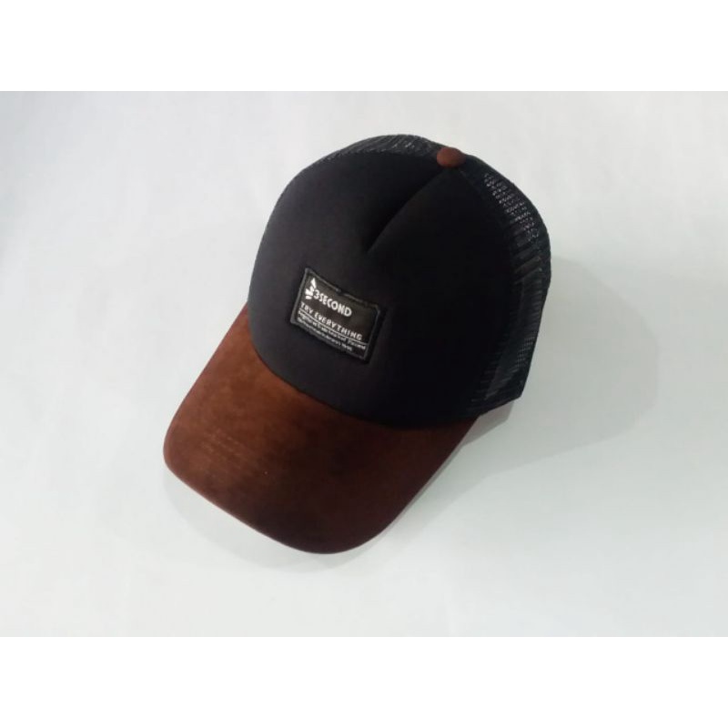 TOPI TRUCKER RSCH-3SECOND KUALITAS PREMIUM - TOPI PRIA