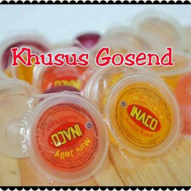 

KHUSUS GOSEND INACO Mini Jely mix flavor 10kg