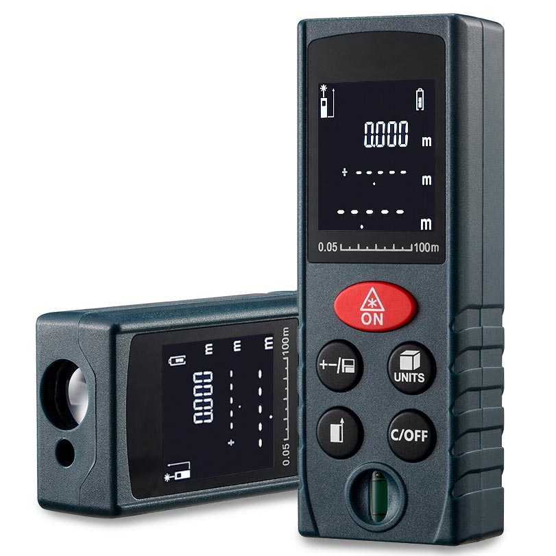 Meteran Laser Digital 40M 100M Pengukur Jarak Laser Distance Meter - KXL-D40/D100