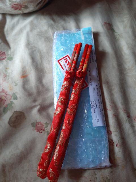 Sumpit Sangjit 1pc / Souvenir Sumpit Wedding Leng Hong 1pc / Sumpit Shuangxi / Sangjit