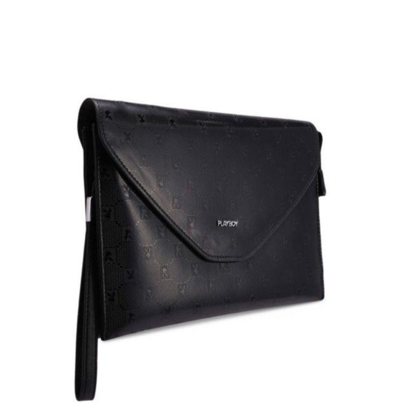 PLAYBOY CLUTCH BAG - BLACK ORI